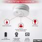 Preview: Gloria R-10 Rauchwarnmelder mit 10- Jahres Lithium Batterie, Rauchmelder